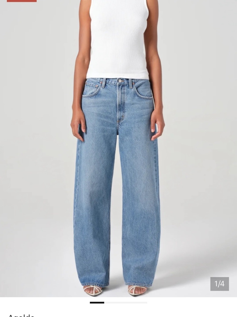 AGOLDE Low Curve jeans